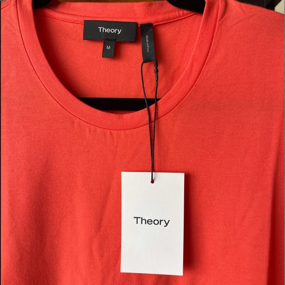 Theory T-Shirt Dress in Neon Pink—NWT - Picture 7 of 16